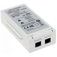 DH-PFT1200 Гигабитный РОЕ инжектор для PTZ видеокамер Dahua мощностью 60W 0макс. расстояние до 300м возможность подключения 3-х IP видеокамер совместаная работа с PFT1300
