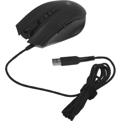 Q82 Мышь A4Tech Bloody Q82 черный/рисунок оптическая 6200dpi USB3.0 8but фото 7