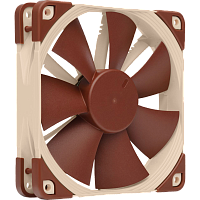 NF-F125VPWM Кулер для корпуса/ Case Cooler Noctua NF-F12 5V PWM (120x120x25mm, 4-pin PWM, 54.97CFM, 22.4dBA, 1500RPM, Beige/Brown)