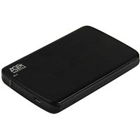 31UB2A12C Внешний корпус для HDD/SSD AgeStar 31UB2A12C SATA USB3.1 пластик/алюминий черный 2.5" [31UB2A12C]