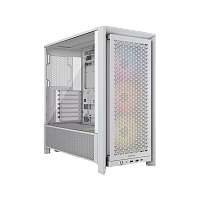 CC-9011297-WW Корпус без блока питания/ Case Corsair Frame 4000D RS ARGB, Midi-Tower, TG, 3x120mm ARGB, 2xUSB-A 3.2, 1xUSB 3.2 Type-C, E-ATX, ATX, mATX, mITX White