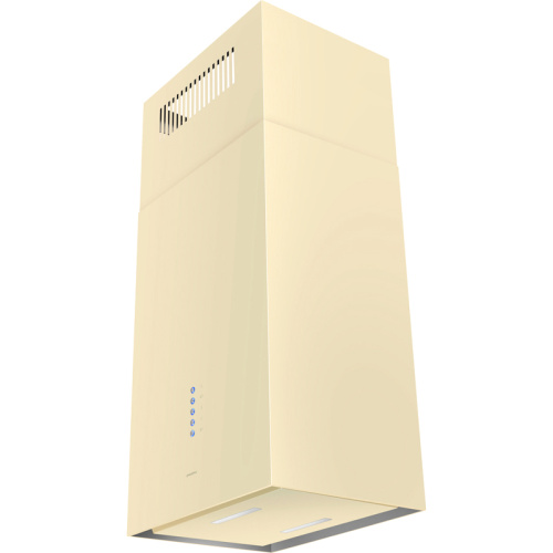 BathPlus402ILbeige Вытяжка MAUNFELD/ 1150 м3/ч, островная, электронное управление, 4 скорости, белый