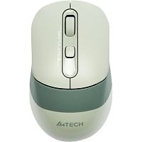 FB10CMATCHAGREEN Мышь A4Tech Fstyler FB10C зеленый оптическая 2000dpi беспров. BT/Radio USB 4but (FB10C MATCHA GREEN)
