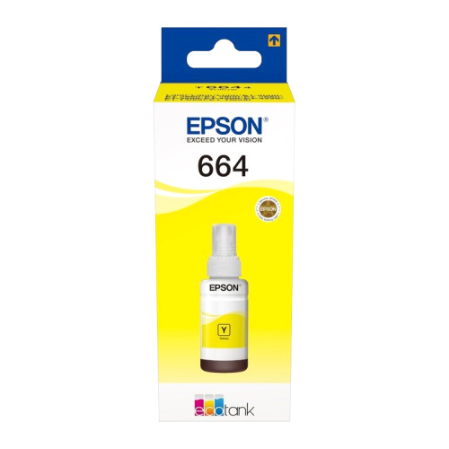 C13T66444A Чернила/ Epson L100 Yellow ink bottle 70ml фото 3 C13T66444A Чернила/ Epson L100 Yellow ink bottle 70ml фото 3