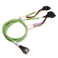 ACD-60005-ZC(P4418DN10990-1) Кабель ACD-60005-ZC Slimline SASx8 (SFF8654) -to- 2x U.2 Direct, 1M, (аналог Broadcom 05-60005-00) {80}