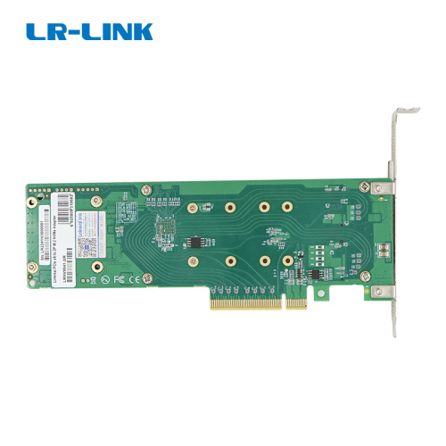 LRNV9541-2IR Адаптер для SSD/ PCIe x8 2-port M.2 NVMe Adapter фото 5