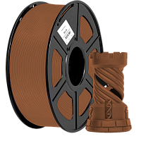 -/ Пластик для принтера 3D Cactus CS-3D-PLA-1KG-COFFEE PLA d1.75мм 1кг L326м 1цв.