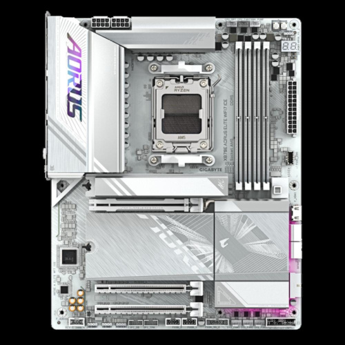 X870EAORUSELITEWIFI7ICE Материнская плата Gigabyte X870E AORUS ELITE WIFI7 ICE, RTL фото 8 X870EAORUSELITEWIFI7ICE Материнская плата Gigabyte X870E AORUS ELITE WIFI7 ICE, RTL фото 8