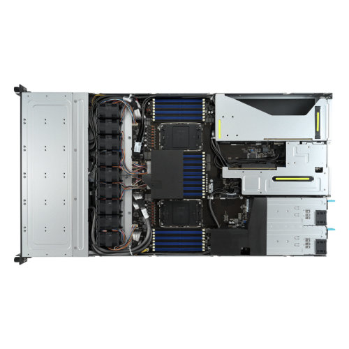 90SF01U1-M004E0 Серверная платформа/ ASUS RS700-E11-RS12U, 1U, 2x Socket-E LGA4677, 32x DDR5 4800*/5600*, 12x2.5'' NVMe/SATA*/SAS* hsb (*-RAID/HBA need), 2x M.2 PCIe 2260/2280, 2 x PCIe Gen5 + 1 x int RAID slot + 1x OCP3.0, 2 x 10G(Intel X710-AT2) RJ45 LA фото 8