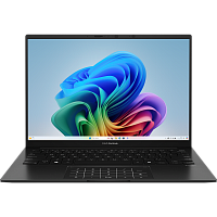 90NB14U1-M00AL0 Ноутбук/ ASUS UM3406KA-PP181 14"(2880x1800 OLED 16:10)/AMD Ryzen AI 7 350(2Ghz)/32768Mb/1024PCISSDGb/noDVD/Int:AMD Radeon/Cam/BT/WiFi/75WHr/war 1y/1.2kg/Jade Black/DOS + чехол