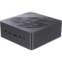CWI606AIP Компьютер/ Chuwi AuBox AMD Ryzen AI 9 365(2Ghz)/32768Mb/1024PCISSDGb/Int:AMD Radeon 880M/BT/WiFi/war 1y/0.84kg/Grey/Win11Pro + Aluminum+plastic/RAM slot*2/bracket/USB2.0*1/USB3.2*2/USB3.0*1/Type-C*2/HDMI*1/DP*1/RJ45*2/WIFI6/BT5