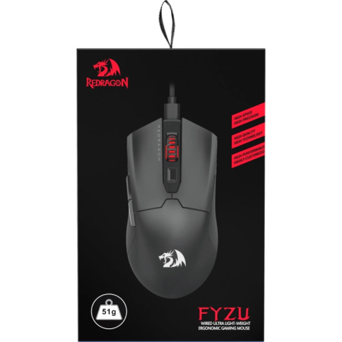 72153 Мышь DEFENDER игровая 7кн. 26000dpi черн. Fyzu REDRAGON 72153 фото 10 72153 Мышь DEFENDER игровая 7кн. 26000dpi черн. Fyzu REDRAGON 72153 фото 10