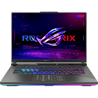 90NR0L68-M005Y0 Ноутбук/ ASUS ROG Strix G16 G614PP-S5119 16"(2560x1600 (матовый, 240Hz) IPS)/AMD Ryzen 9 8940HX(4Ghz)/32768Mb/1024PCISSDGb/noDVD/Ext:nVidia GeForce RTX 5070(8192Mb)/Cam/BT/WiFi/90WHr/war 1y/2.5kg/Volt Green/DOS