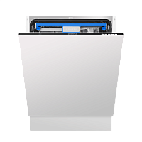 MLP12B Посудомоечная бытовая машина MAUNFELD MLP-12B/ Полноразмерная, Тип установки: полновстраиваемая 60см Количество комплектов: 14 Управление: электронное с цифровым дисплеем "Cold White» Количество программ: 7 (стекло, интенсивная, стандартная, эко, 9