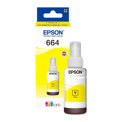 C13T66444A Чернила/ Epson L100 Yellow ink bottle 70ml фото 2 C13T66444A Чернила/ Epson L100 Yellow ink bottle 70ml фото 2