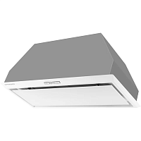 INTRO70WHITE Встраиваемая вытяжка Kuppersberg/ Встраиваемая, 70 см, 1000 м3/ч, отвод воздуха/рециркуляция