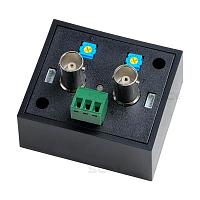 CA101HD Усилитель/ SC&T Усилитель HDCVI/HDTVI/AHD по коаксиальному кабелю RG59/6 до 800м, БП в комплекте