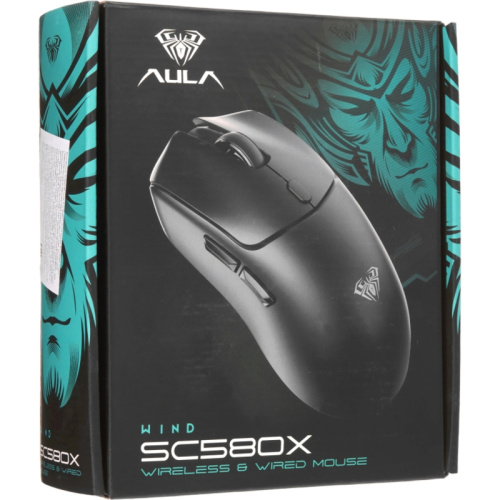 6948391218595 Игровая мышь/ Беспроводная игровая мышь AULA SC580X Чёрный фото 8 6948391218595 Игровая мышь/ Беспроводная игровая мышь AULA SC580X Чёрный фото 8