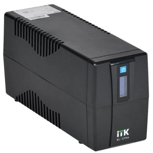 EET-0800VA-1-001 ITK ELECTRA ET ИБП 800ВА/480Вт с АКБ 1х9AH USB