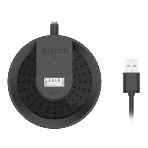 HUB-20 Разветвитель USB 2.0 A4Tech HUB-20 4порт. черный фото 4 HUB-20 Разветвитель USB 2.0 A4Tech HUB-20 4порт. черный фото 4