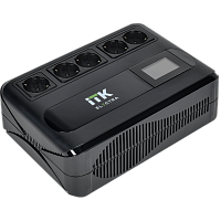 ELT5-600VA-1-001 ITK ELECTRA LT5 ИБП 600ВА/360Вт LCD с АКБ 1х7AH