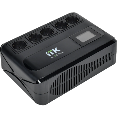 ELT5-600VA-1-001 ITK ELECTRA LT5 ИБП 600ВА/360Вт LCD с АКБ 1х7AH