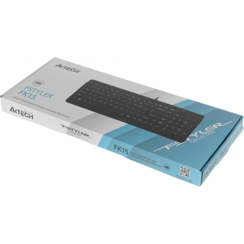 FK15BLACK Клавиатура A4Tech Fstyler FK15 черный USB (FK15 BLACK) фото 16