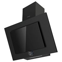 Comfort60Sideblack Вытяжка MAUNFELD/ Наклонная, 60 см, 1000 м3/ч, цвет: черный, стекло, угольный фильтр CF-150C (приобретается отдельно)