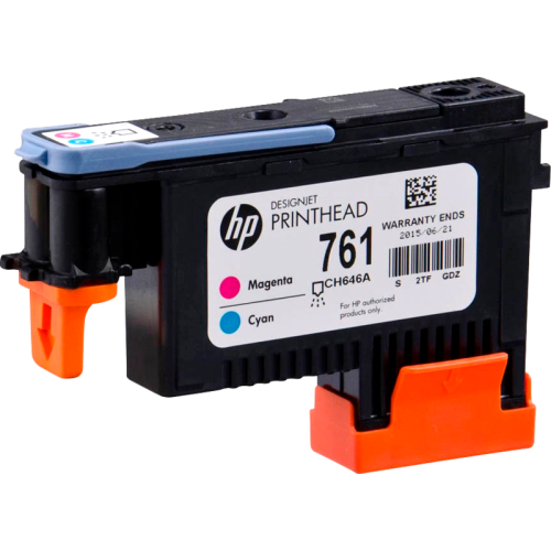 CH646A Печатающая головка/ HP 761 Magenta/Cyan Designjet Printhead CH646A Печатающая головка/ HP 761 Magenta/Cyan Designjet Printhead