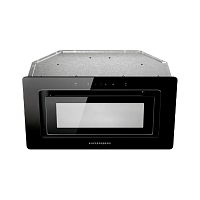 INSHINE60BG Встраиваемая вытяжка Kuppersberg/ Встраиваемая вытяжка Kuppersberg, High-Tech, 52 см, сенсорное управление/управление жестами, 3 скорости, 265 м3/ч, обратный клапан, LED освещение, угольный фильтр KFY-I (опция), уровень шума 65 дБ, цвет черный