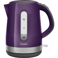 MGK-631VL Чайник MAUNFELD/ Чайник MAUNFELD MGK-631VL, мощность 2200 Вт, объем 1.7 л, закрытая спираль, индикация включения, фильтр от накипи, цвет фиолетовый