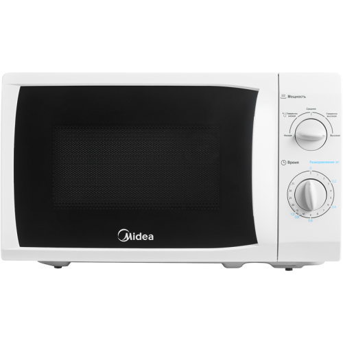 MM720CFB Печь микроволновая Midea/ Печь микроволновая Midea 20л 700Вт белый MM720CKE/MM720CFB
