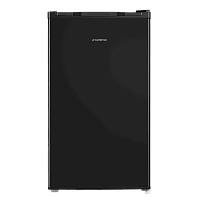 MFF83B Холодильник MAUNFELD/ Холодильник MAUNFELD MFF83B, отдельностоящий, однодверный, Габариты (ШхГхВ), мм: 474x447x831 , объем 85 л, ручная разморозка, стандартный компрессор, механическое управление, R600A, энергоэффективность A+, цвет черный