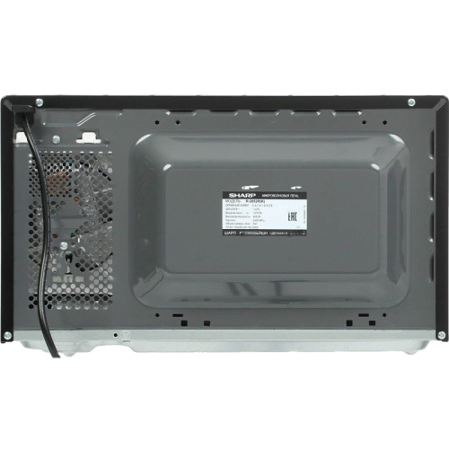 R2852RK Микроволновая печь Sharp/ 20 л, 800 Вт, эмаль, черный фото 7