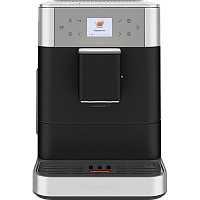5KES8556EBK Автоматическая эспрессо-машина KitchenAid, 2.2 л, одновременное приготовление двух чашек, 5 уровней крепости кофе, автоматическая очистка, автоматическая декальцинация, цветной дисплей, сенсорное управление, 15 рецептов, автоматическое вспенив