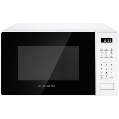 MFSMO720EW02 Микроволновые печи MAUNFELD/ 1050 Вт, 8 программ, эмаль, сенсорное управление, цвет: белый MFSMO720EW02 Микроволновые печи MAUNFELD/ 1050 Вт, 8 программ, эмаль, сенсорное управление, цвет: белый