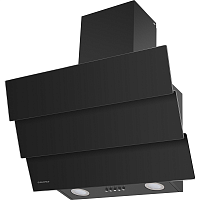 CASCADAPUSH50GlassBlack ВЫТЯЖКА MAUNFELD/ Тип: настенная Цвет: черный Ширина 500 мм. Наклонная вытяжка с настенным креплением.Максимальная производительность 700 м3/ч, рассчитанная на кухню до 20 м2 с низким уровнем шума 53 Дб.Кнопочное управление 3 скоро