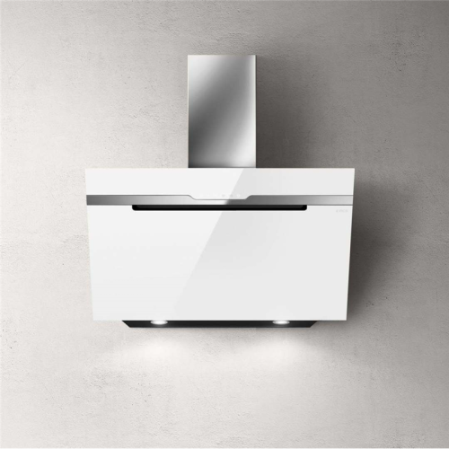 MAJESTICWH/A/90-PRF0124236A Вытяжки ELICA/ Пристенная наклонная, 90 см, 1200 куб.м., сенсорное управление, белое стекло фото 2