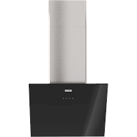 330.0712.211 Вытяжка Franke/ Best, Вытяжка наклонная LENS 50 BK/SS, 50 см, 1000 м3/ч, сенсорное управление, LED освещение, 62 дБ, Угольный фильтр Ф-09 (опция), Основной цвет черный, Фальштруба нержавеющая сталь