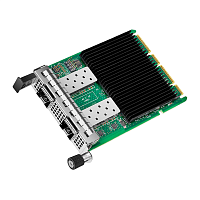 E810XXVDA2OCP3G Сетевая карта/ Intel® Ethernet Network Adapter E810-XXVDA2 for OCP 3.0, 2xSFP28 ports, 25GbE, OCP 3.0 PCI-E x8 gen3/gen4, iWARP/RoCEv2, IEEE 1588 PTP, ADQ, iSCSI, NFS, VMDq. PCI-SIG* SR-IOV Capable