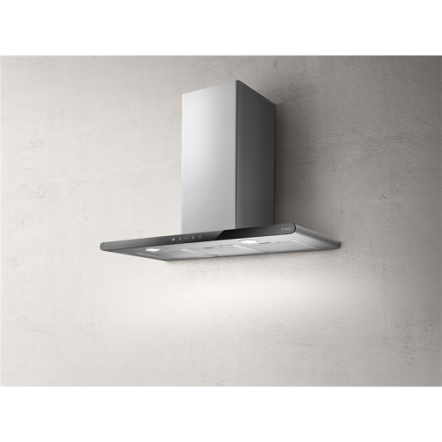 GALAXYBLIX/A/80-PRF0008948B Вытяжка ELICA/ Т-образная, 80 см, 1200 м3, черное стекло+нержавеющая сталь фото 2