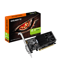 GV-N1030D4-2GL Видеокарта/ VGA GIGABYTE NVIDIA GeForce GT 1030 2GB, DDR4/64-bit, PCIe 3.0, 1xDVI-D, 1xHDMI 2.0, 1-slot