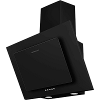 Tower60Black ВЫТЯЖКА MAUNFELD TOWER 60 ЧЕРНЫЙ/ Наклонная, 60 см, 700 м3/ч, электронное управление, черный