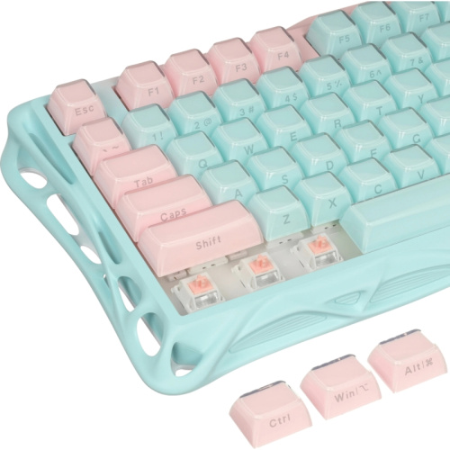 6972448924467 Игровая клавиатура/ Механическая беспроводная клавиатура Gravastar Mercury K1 Lite PM MINT фото 9