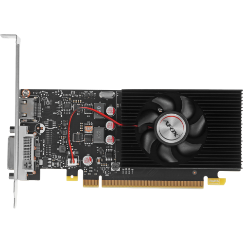 AF1030-2048D5L8 Видеокарта Afox GT1030 2GB GDDR5 64bit DVI HDMI 1FAN LP RTL AF1030-2048D5L8 Видеокарта Afox GT1030 2GB GDDR5 64bit DVI HDMI 1FAN LP RTL