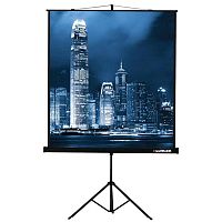 LMV-100108 Экран на треноге Lumien 183x244см Master View LMV-100108 4:3 напольный рулонный черный