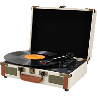 4610121108460 Проигрыватель для винила/ Виниловый проигрыватель RITMIX LP-130B Белый