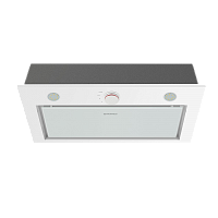 CROSBYROCKY60GlassWhite ВЫТЯЖКА MAUNFELD CROSBY ROCKY 60 БЕЛОЕ стекло/ Тип: встраиваемая Цвет: белый Управление: кнопочное Ширина, мм: 600 Полная потребляемая мощность, Вт: 190 Количество скоростей: 3 Максимальная производительность, м3/ч: 750 Диаметр воз