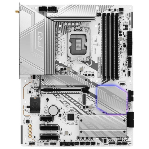 Z890PRORSWIFIWHITE Материнская плата ASRock Z890 PRO RS WIFI WHITE, RTL фото 3 Z890PRORSWIFIWHITE Материнская плата ASRock Z890 PRO RS WIFI WHITE, RTL фото 3