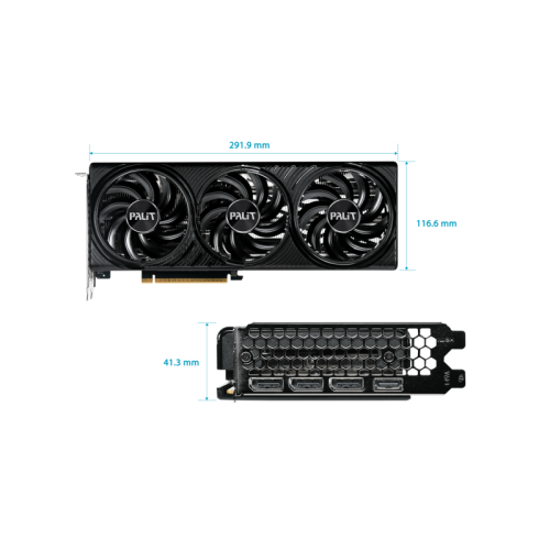 NE7506TS19P1-GB2062S Видеокарта/ Palit GeForce RTX 5060 Ti Infinity 3 OC фото 4